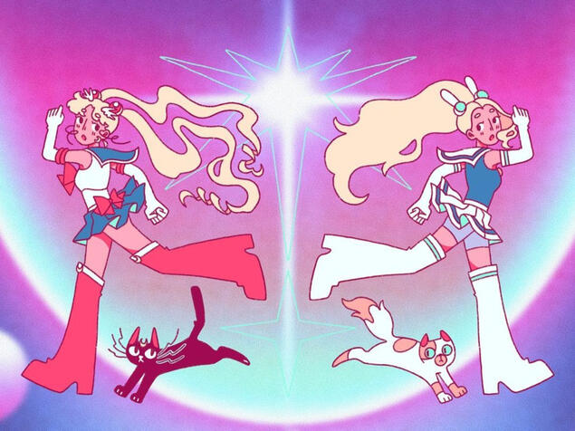2023 sailor moon x fionna &amp; cake